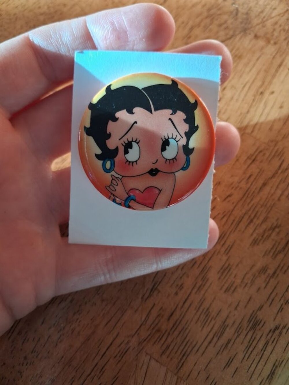 Betty Boop Button